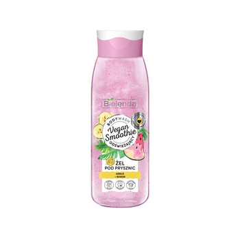 Bielenda Vegan Smoothie Odświeżający żel pod prysznic arbuz + banan 400 g