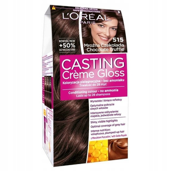 L'Oreal Paris Casting Creme Gloss Farba do włosów 515 mroźna czekolada