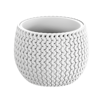 Doniczka Prosperplast Splofy Bowl śr. 18 cm  biała