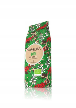 Woseba Bio Organic Ekologiczna kawa ziarnista palona 500 g