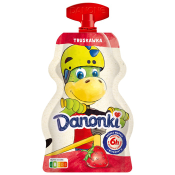 Danone Danonki Jogurt truskawka 70 g