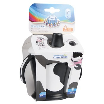KUBEK NIEKAPEK KRÓWKA 250ML CANPOL BABIES 31/404