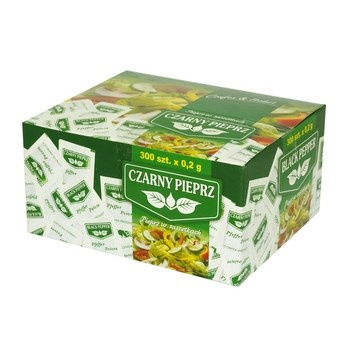 Pieprz czarny w saszetkach 300 x 0,2 g Confex-Product