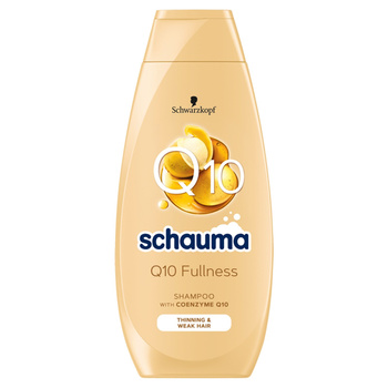 Schauma Q10 Fullness Szampon do włosów cienkich i osłabionych odbudowujący 400 ml