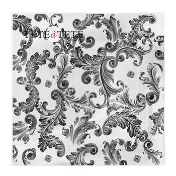 Serwetki Tete a Tete Source of Fame black