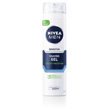 Nivea MEN Sensitive Łagodzący żel dogolenia 200ml