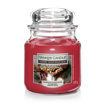 Świeca w szkle Yankee Candle Home Inspiration Cinnamon Delight 340g