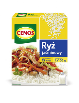 Cenos Ryż jaśminowy 400 g (4 torebki)