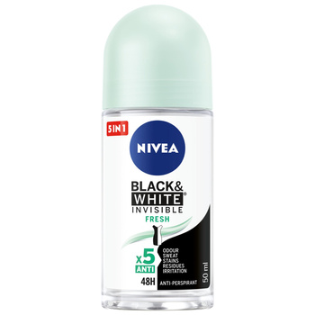 NIVEA Black&White Invisible Fresh Antyperspirant w kulce 50ml