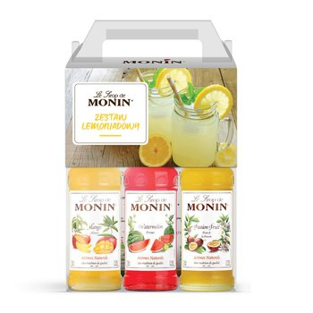 Monin Lemonade Maxi Set - zestaw lemoniadowy 3x250ml