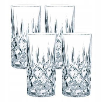 Zestaw 4 kryształowych szklanek do drinków 375 ml Noblesse Nachtmann