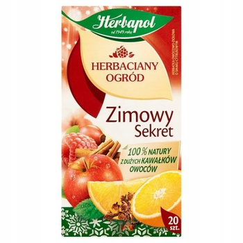Herbapol Herbaciany Ogród Herbatka owocowo-ziołowa zimowy sekret 60 g (20 x 3 g)