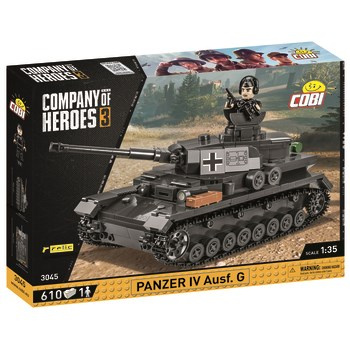 COBI Company of Heroes 3 Panzer IV Ausf. G 610 klocków