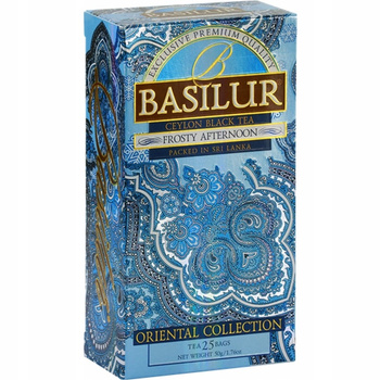 Basilur Oriental Collection Frosty Afternoon Herbata czarna 50 g (25 x 2 g)
