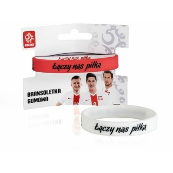 Bransoletka gumowa PZPN
