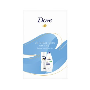 Zestaw Dove żel pod prysznic 250ml Deeply Nourishing + Dove Essential Body Milk 250ml