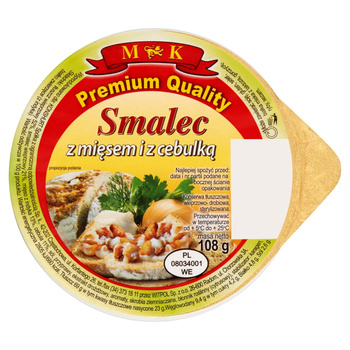 MK Smalec z mięsem i z cebulką 108g