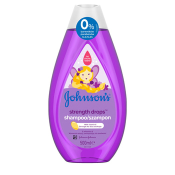 Johnson's Strength Drops Szampon 500 ml