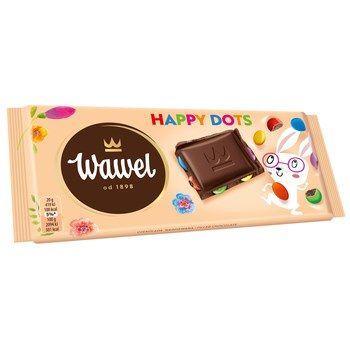 WAWEL CZEKOLADA HAPPY DOTS 90G