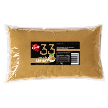 FAN.MUSZTARDA STOŁOWA 3KG