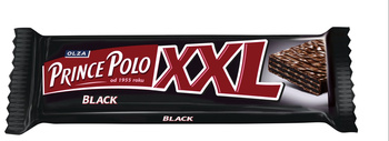 Prince Polo XXL Black Kruchy wafelek z kremem kakaowym oblany czekoladą 50 g