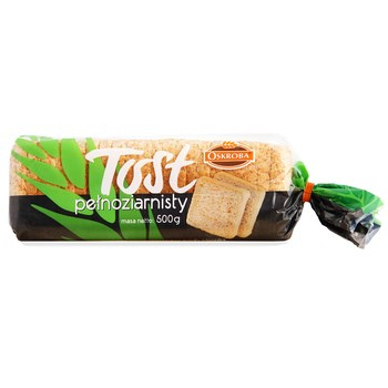 Oskroba Tost pełnoziarnisty 500g