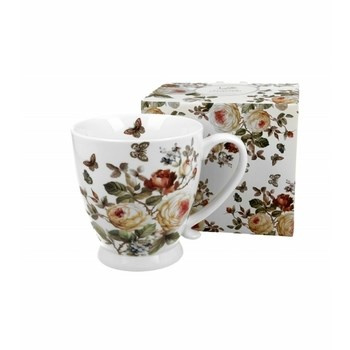 Kubek porcelanowy 480 ml na stopce ZAHRA