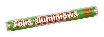 Sarantis Folia aluminiowa niełamliwa żaroodporna 20 m