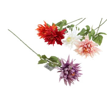 EM&EM Kwiat sztuczny dalia 66cm mix