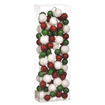 Jumi Girlanda z bombek brokatowych 170 cm