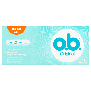 o.b. Original Super 16 szt. (5 opakowań + 1 gratis)