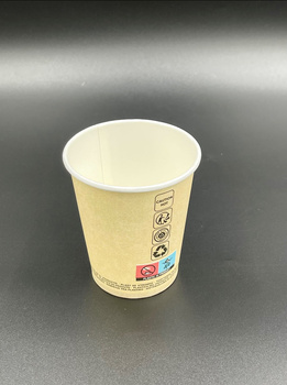 Kubek papierowy kraftowy 250ml 50 szt