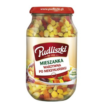 Pudliszki Mieszanka warzywna po meksykańsku 450 g