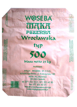 Woseba Mąka Wrocławska typ 500 25 kg