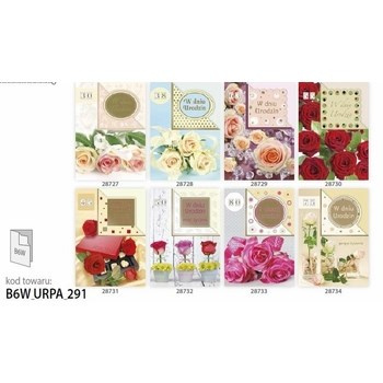 LAURKA B6 WYCINANA URODZIN