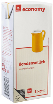 TGE Mleko zagęszczone niesłodzone 7,5% 1kg
