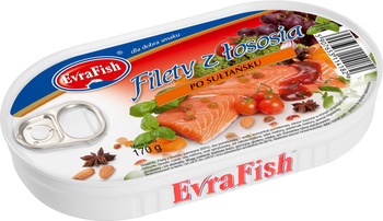 EVRAFISH-filety z łososia po sułtańsku 170g