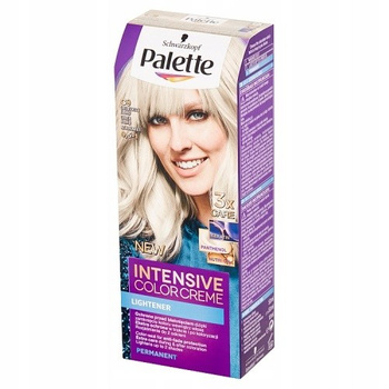 Palette Intensive Color Creme Farba do włosów w kremie rozjaśniacz 9.5-1 (C9) srebrzysty blond