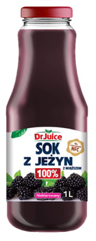 DR JUICE Sok z jeżyn 100% 1L