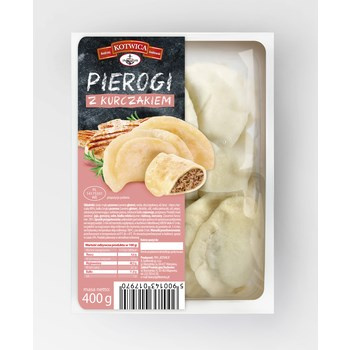 KOTWICA Pierogi z kurczakiem 400 g