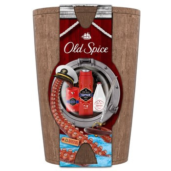 Old Spice Zestaw X-MASS Captain (Woda po goleniu + Żel pod prysznic i szampon do włosów + Dezodorant w sztyfcie)