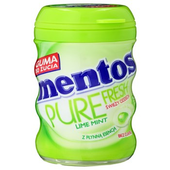 Mentos Pure Fresh Lime Mint Guma do żucia bez cukru 60 g (30 sztuk)