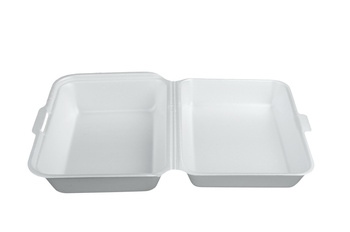 Huhtamaki hamburgerbox podwójny styropianowy (XPS) biały 50 szt