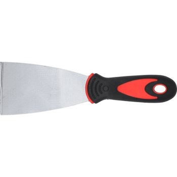 VOREL Szpachelka nierdzewna dwukolorowa rączka 5 cm