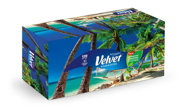 Velvet Paradise Chusteczki uniwersalne 3 warstwy 120 sztuk
