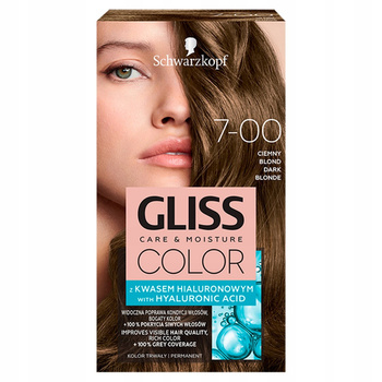 Schwarzkopfgliss Color Farba do włosów ciemny blond 7-00