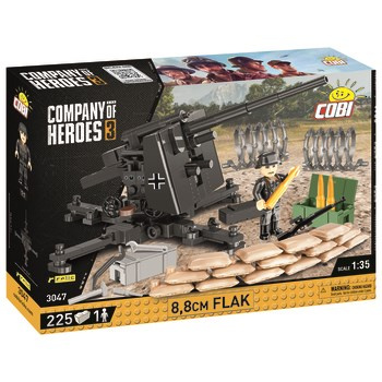 COBI Company of Heroes 3 8,8 cm Flak 225 klocków