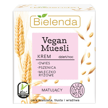 Bielenda Vegan Muesli Krem na dzień noc matujący 50ml