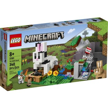 Klocki LEGO Minecraft Królicza farma (21181)