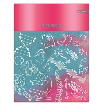 Zeszyt tematyczny - Biologia, A5 60 kartek, kratka Beniamin